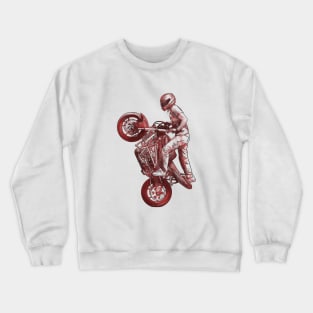 Stunt riding Crewneck Sweatshirt